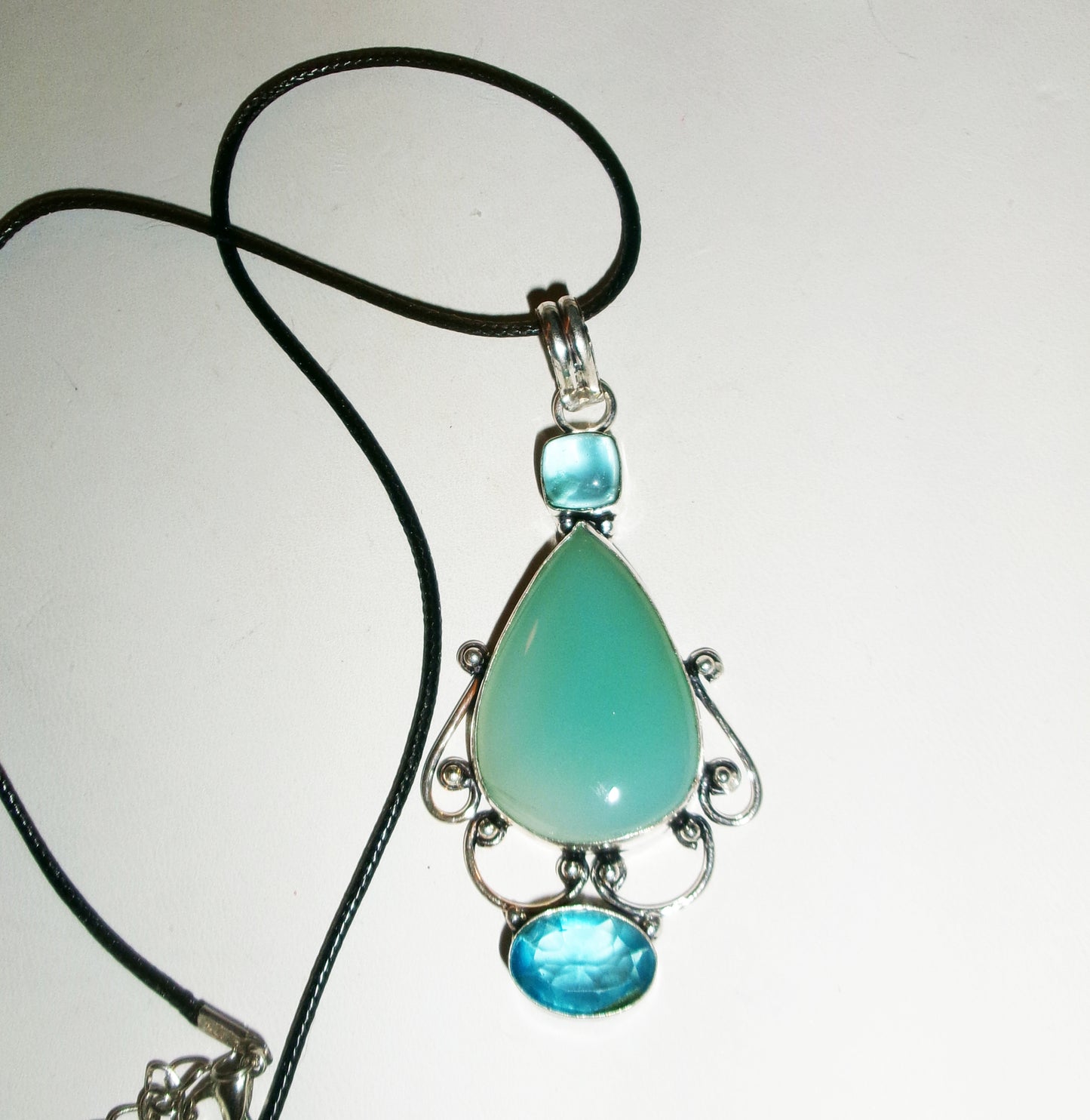 Spirit Rehoming Female Marid Blue Djinn - Direct Bind or Pendant