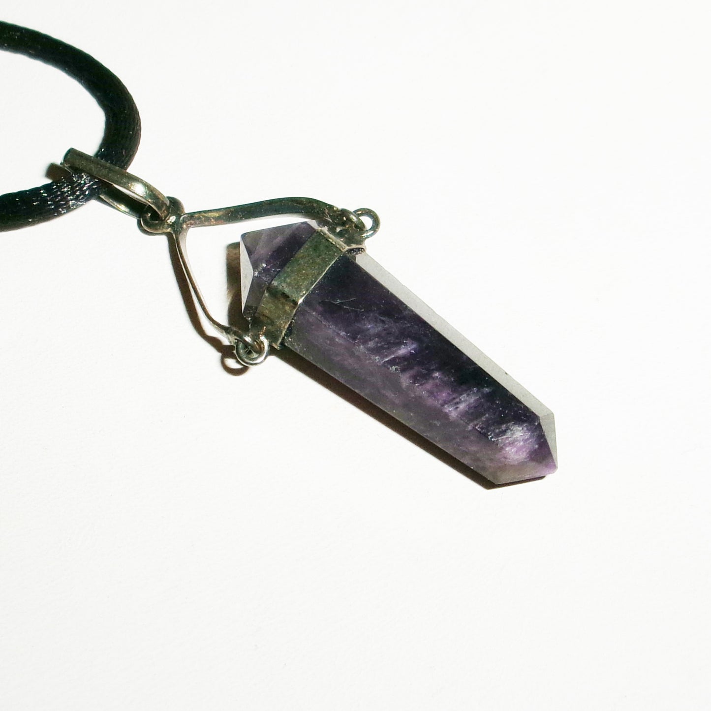 Fascinating Dominant American Werewolf – Amethyst Point Pendant