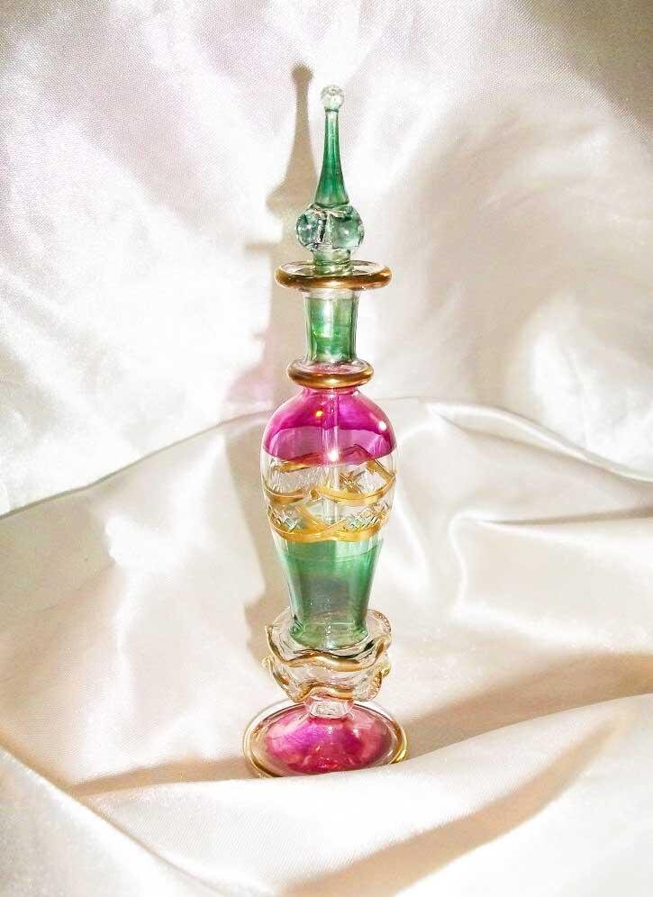 Exceptional Beautiful Turkish Goddess Djinn – Lovely Hand-Blown Glass Bottle or Direct Bind