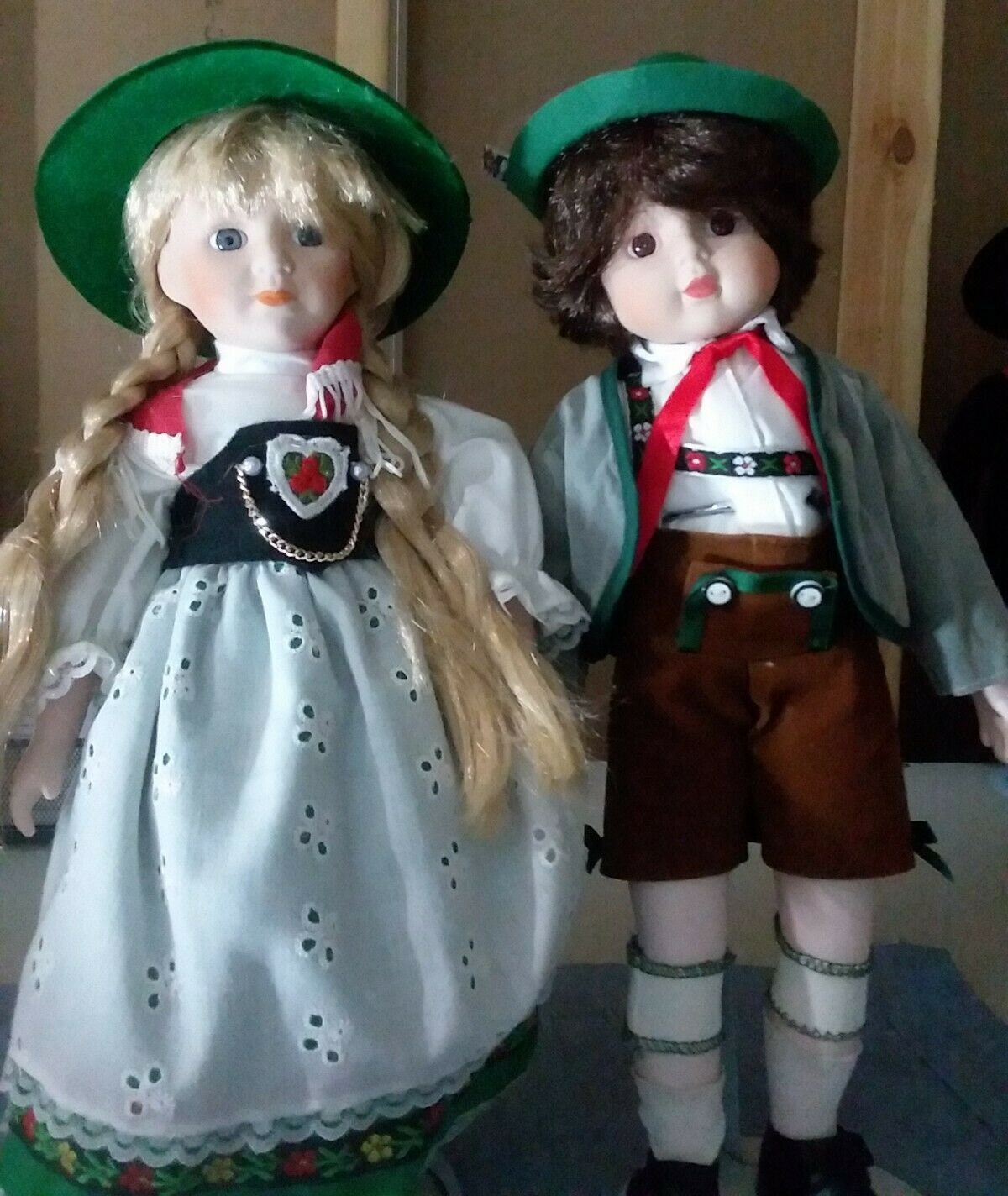 Adorable Precious German Sister and Brother Pair – Porcelain Dolls