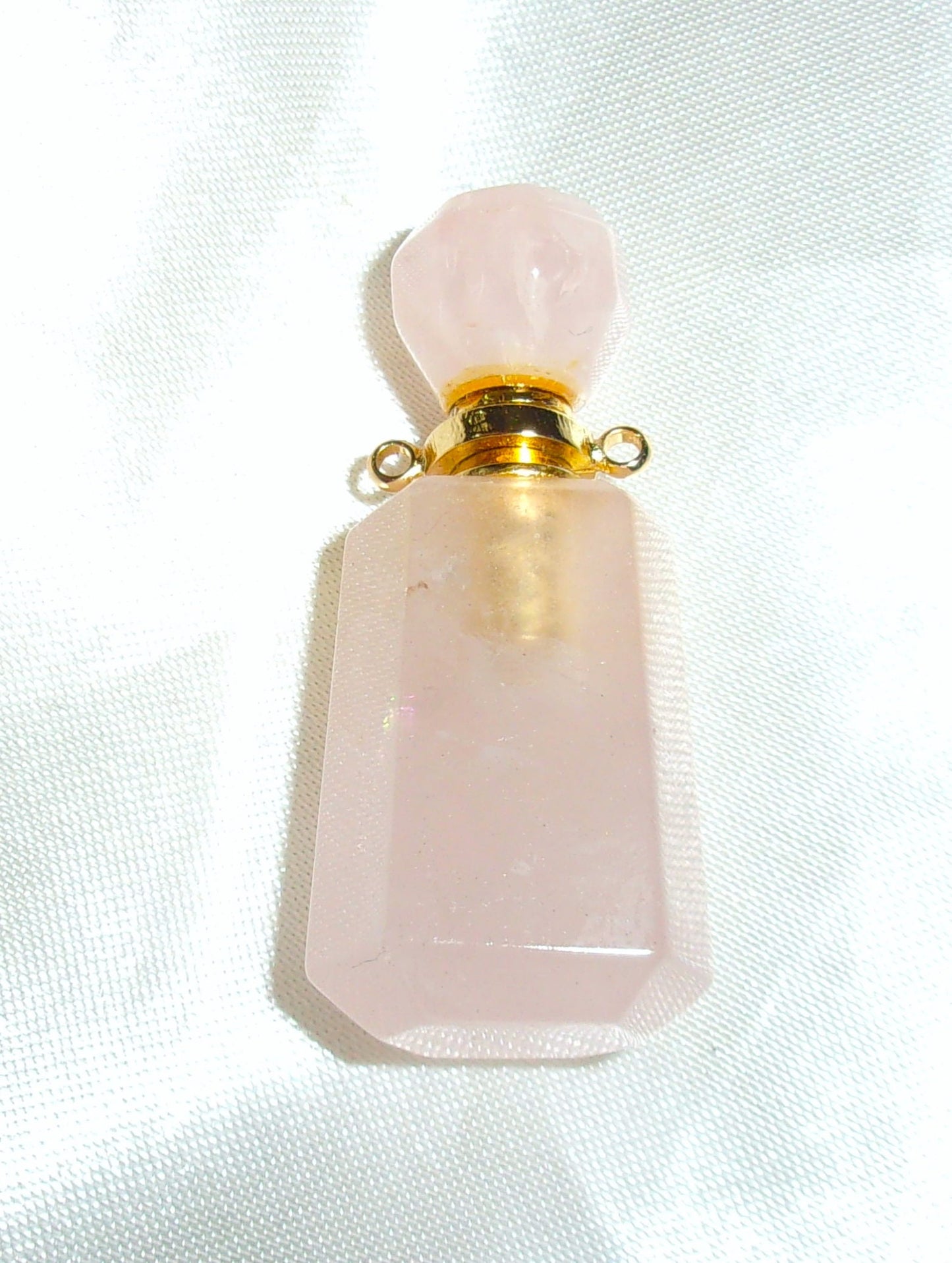 Rare Female Queen Si’lat Jinniyah – Pretty Pink Glass Bottle or Direct / Remote Bind