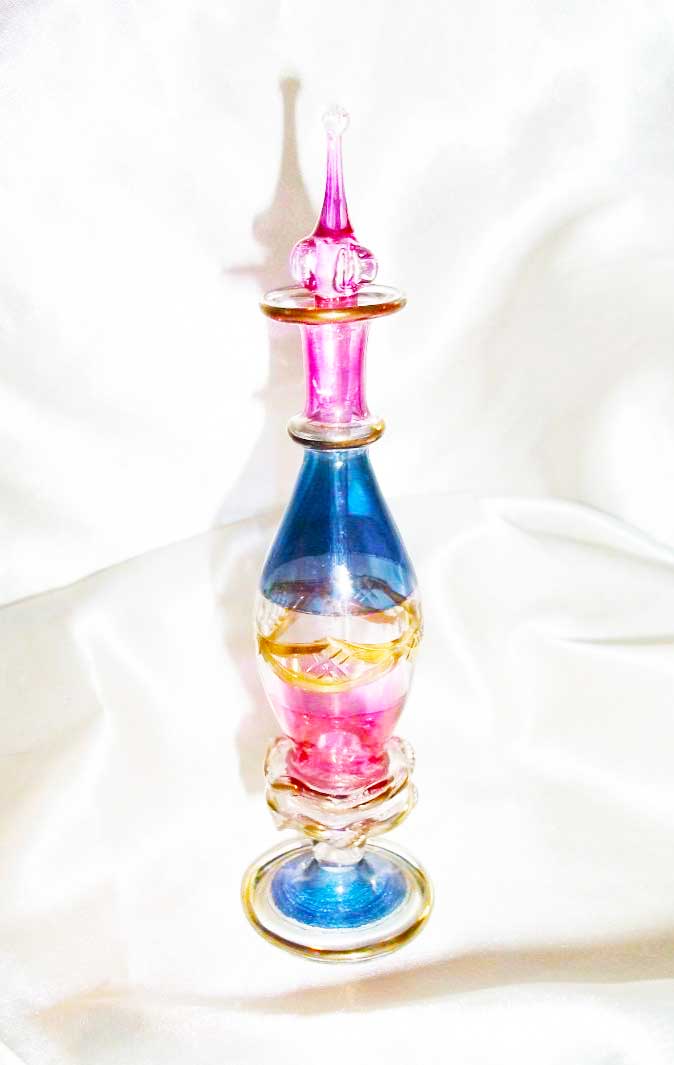 Masterful God and Goddess Djinn Pair – Gorgeous Hand-Blown Glass Bottle