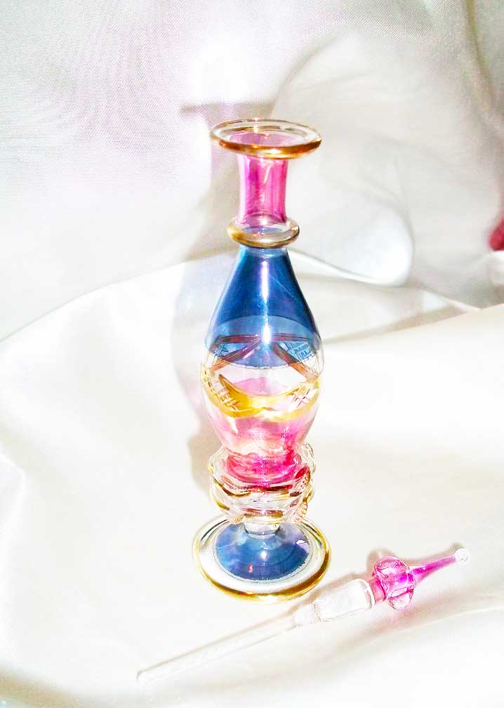 Masterful God and Goddess Djinn Pair – Gorgeous Hand-Blown Glass Bottle