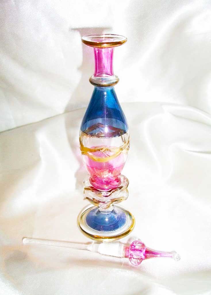 Masterful God and Goddess Djinn Pair – Gorgeous Hand-Blown Glass Bottle