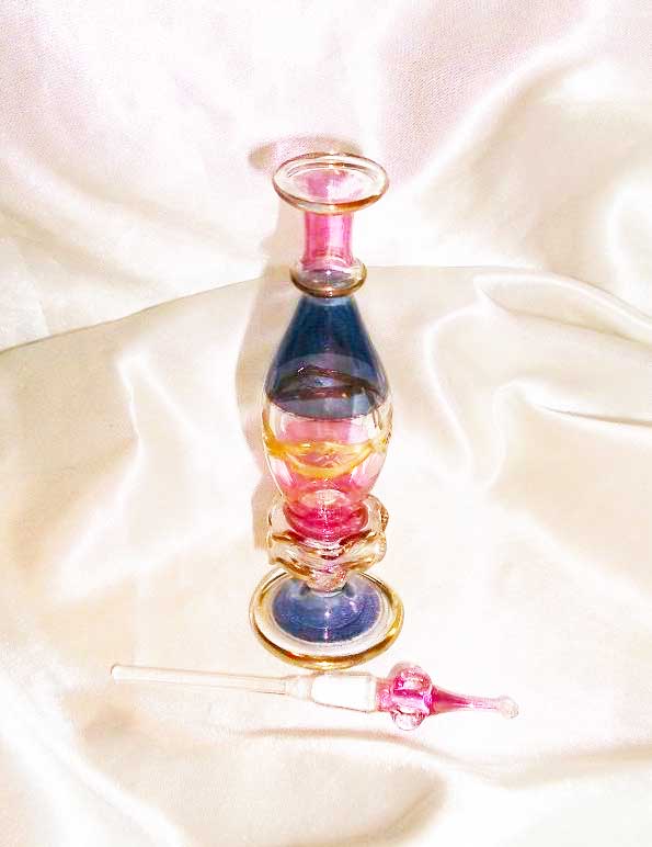 Masterful God and Goddess Djinn Pair – Gorgeous Hand-Blown Glass Bottle