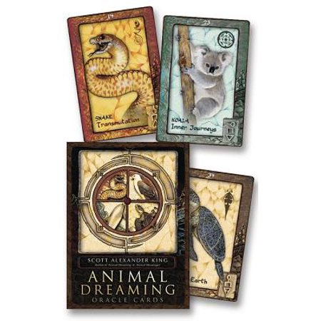 NEW/Sealed Animal Dreaming Oracle Cards by Scott Alexander King - Autumn Dusk Spirits