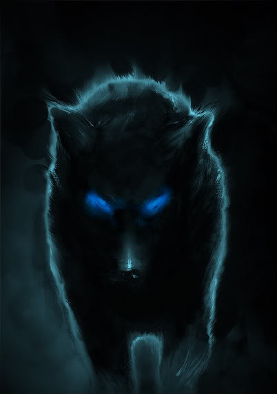 Dedicated Protector! Black Dog (Hell Hound / Hounds of Hell) - 2 Left - Autumn Dusk Spirits