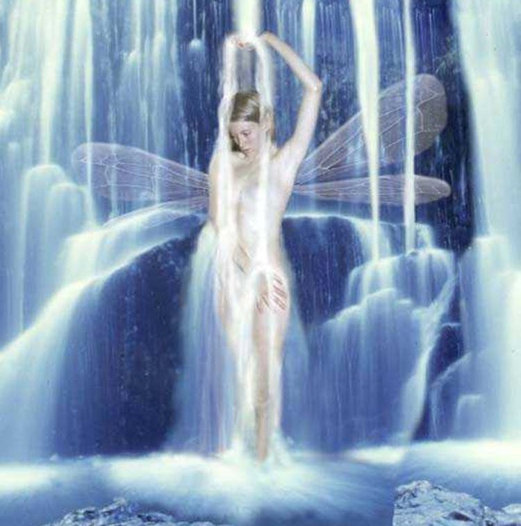 Elemental Fairies - Choice of Air – Water – Earth – Fire Fairy - 1 Left - Autumn Dusk Spirits